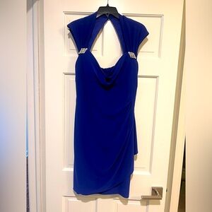 XScape Royal blue cocktail Dress
